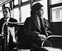 Rosa Louise Parks (February 4, 1913 &ndash; October 24, 2005) was an African American seamstress and figure in the American Civil Rights Movement, most famous for her refusal in 1955 to give up a bus seat when demanded to do so by a white man. Civil rights and political activity