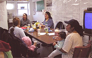 LVEJO High School volunteers learn how to take height and weight of local students