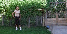 Home vegetable garden 2005