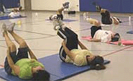 school aerobics class - dec. 2004 - summer 2005